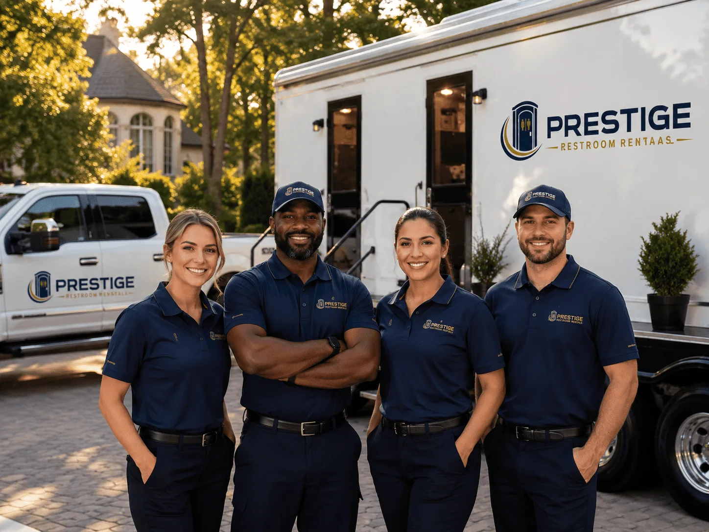 Trusted Luxury Portable Restrooms company in Conesville, OH